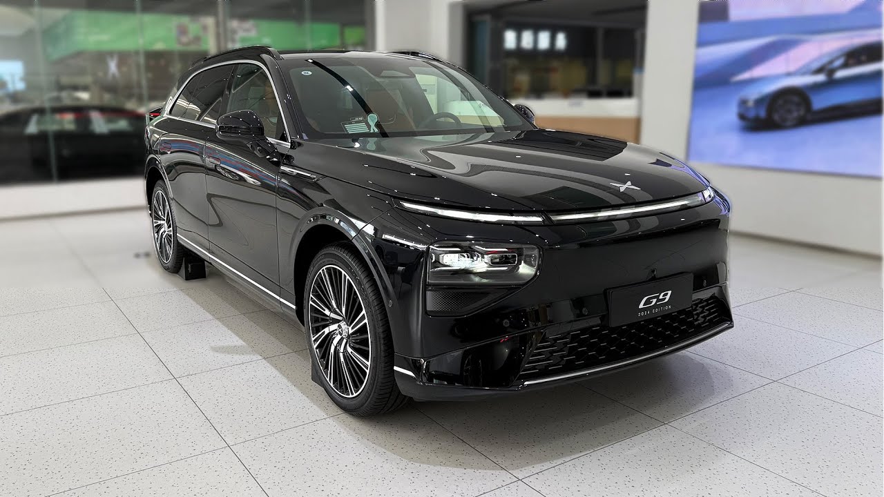 XPENG G9 2024 Edition Luxury EV SUV detailed Walk-around review 4k