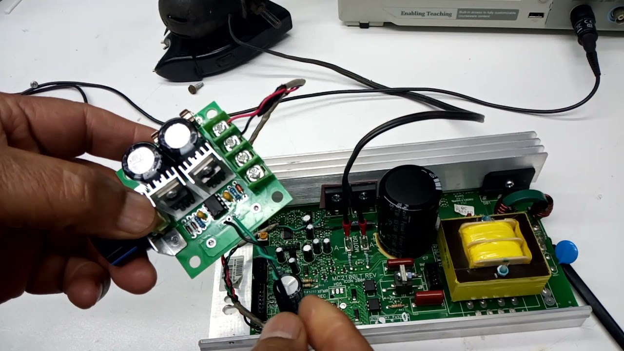 Reparación de Caminadora - Adaptación de Modulo PWM - Cicap