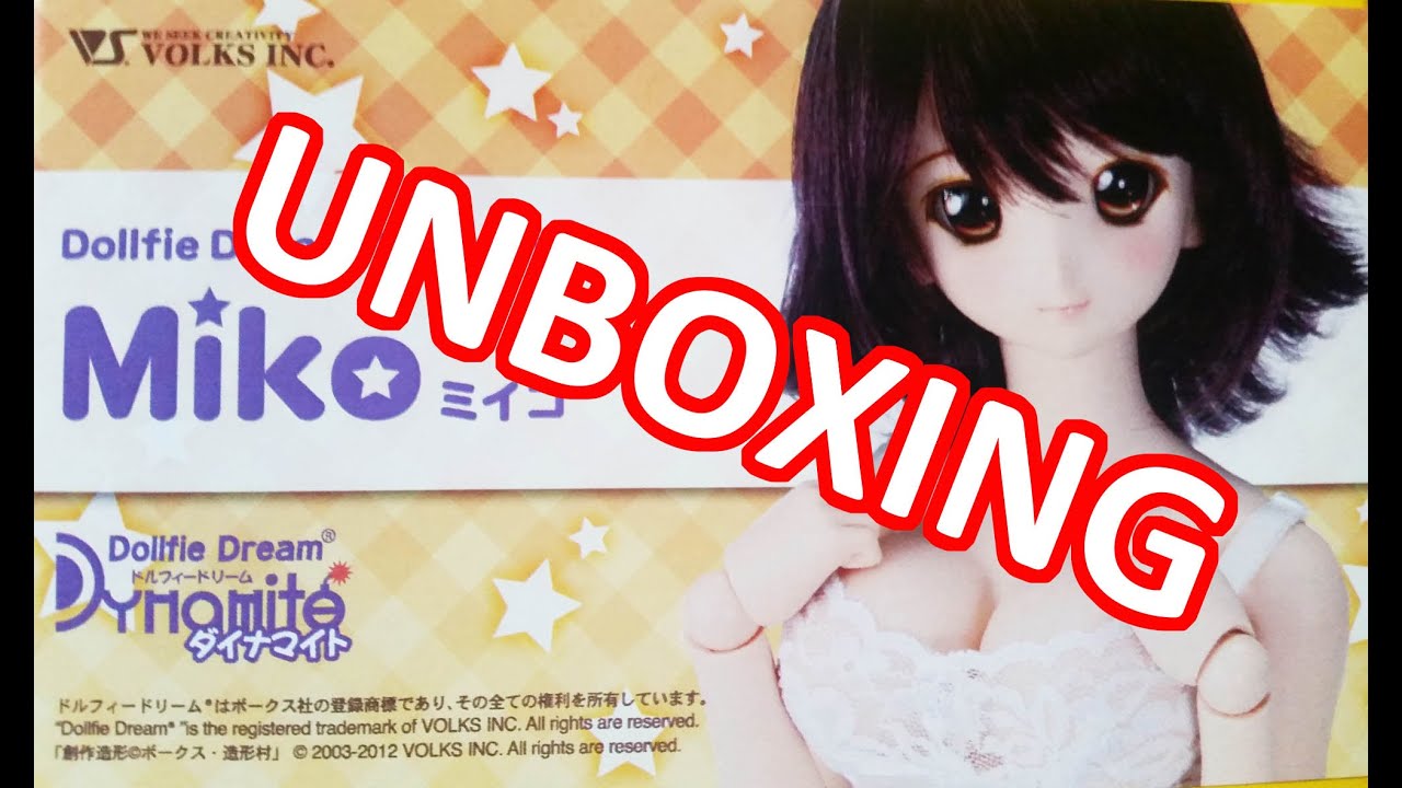 [The Doll Days] UNBOXING: Volks Dollfie Dream Dynamite Miko