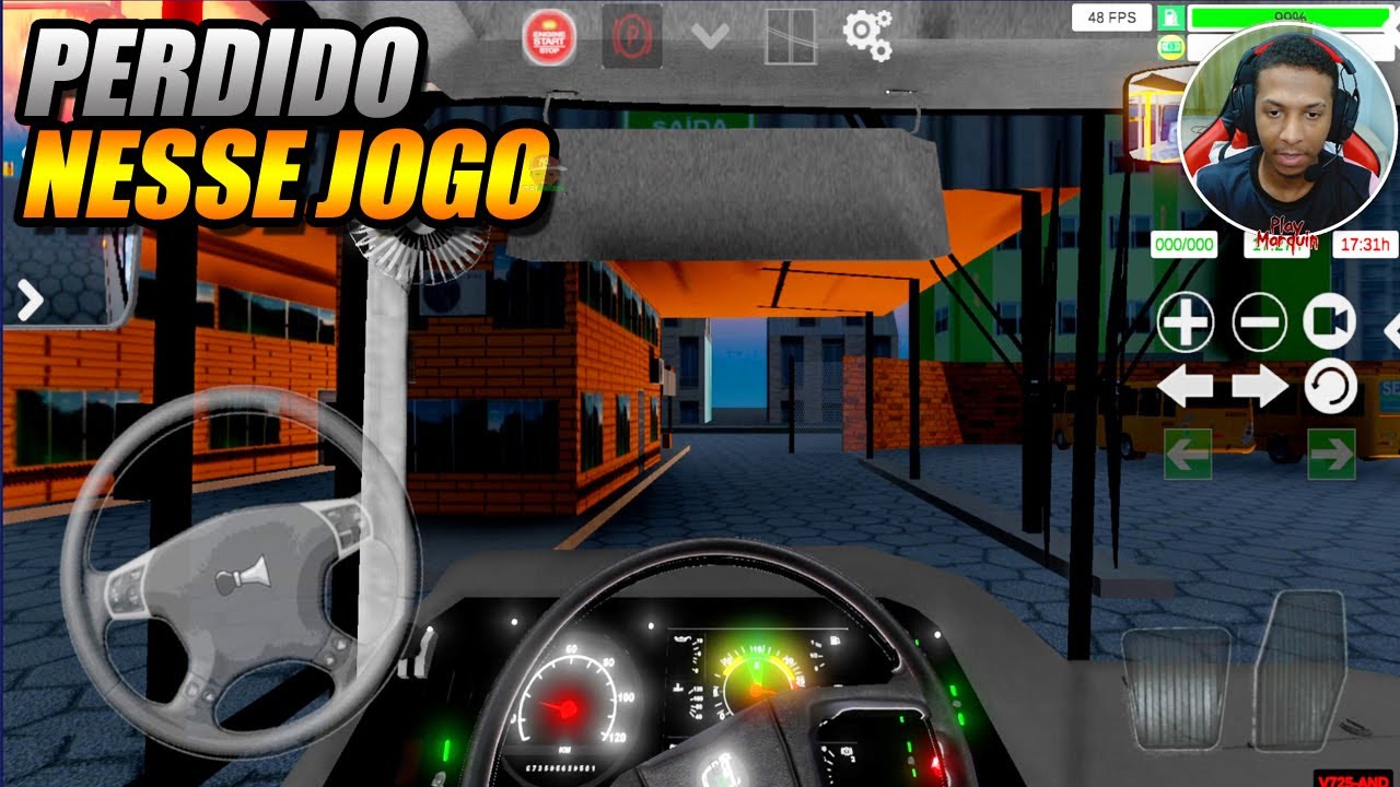 FIQUEI PERDIDO NESSE SIMULADOR DE ONIBUS DE ANDROID!!