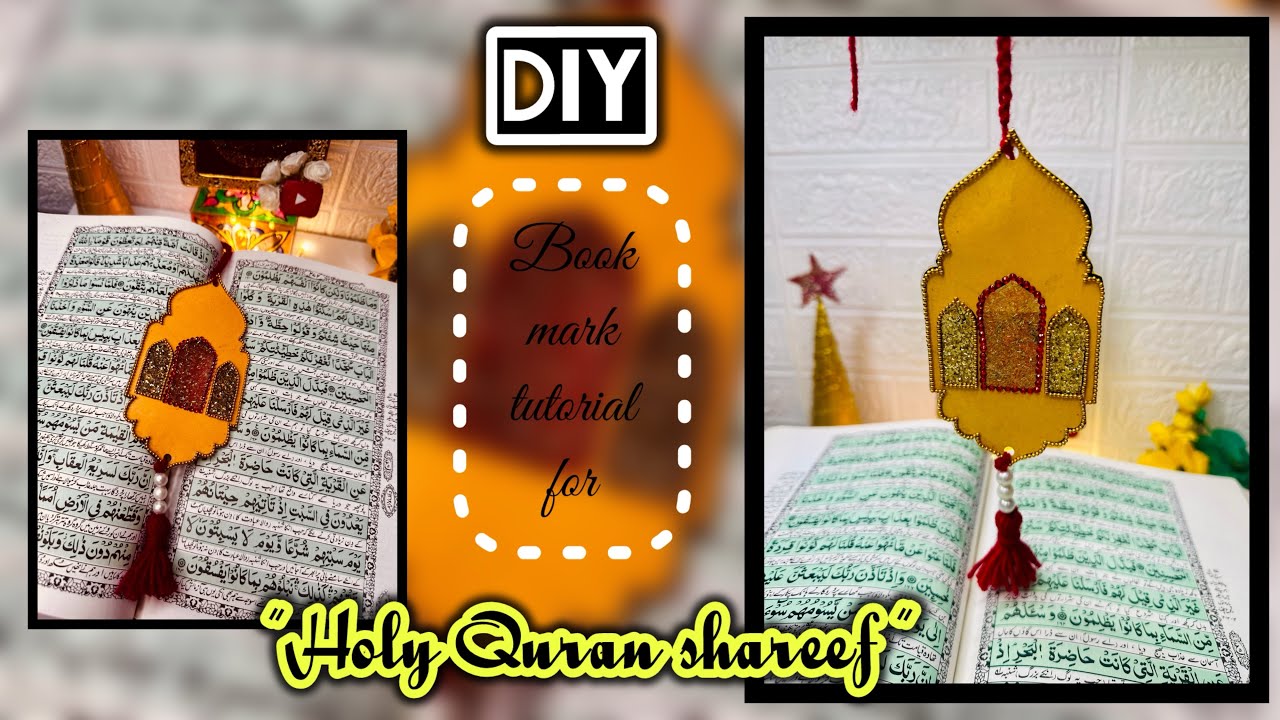 DIY🌙 Ramadan Book Mark| Ramdan Crafts☪️ #diy #viralvideo @CrafteeFairy 