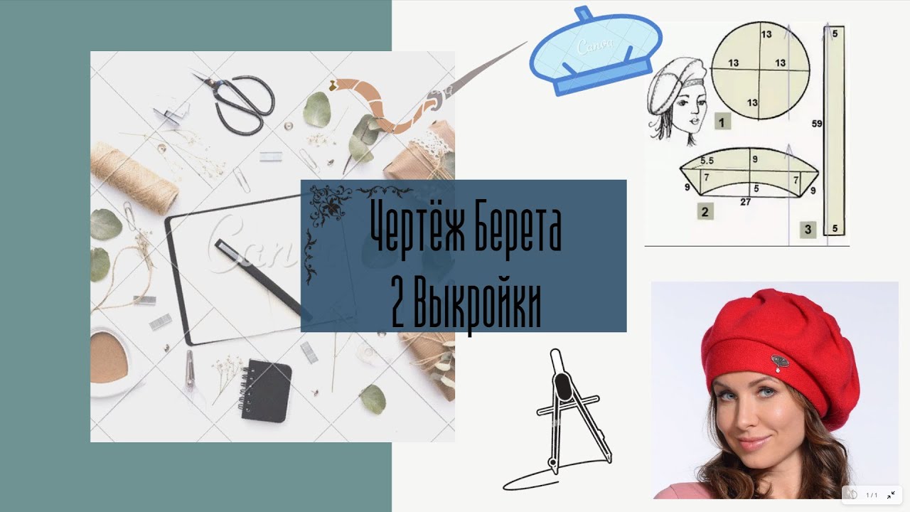 Построение БЕРЕТА - 2 Выкройки