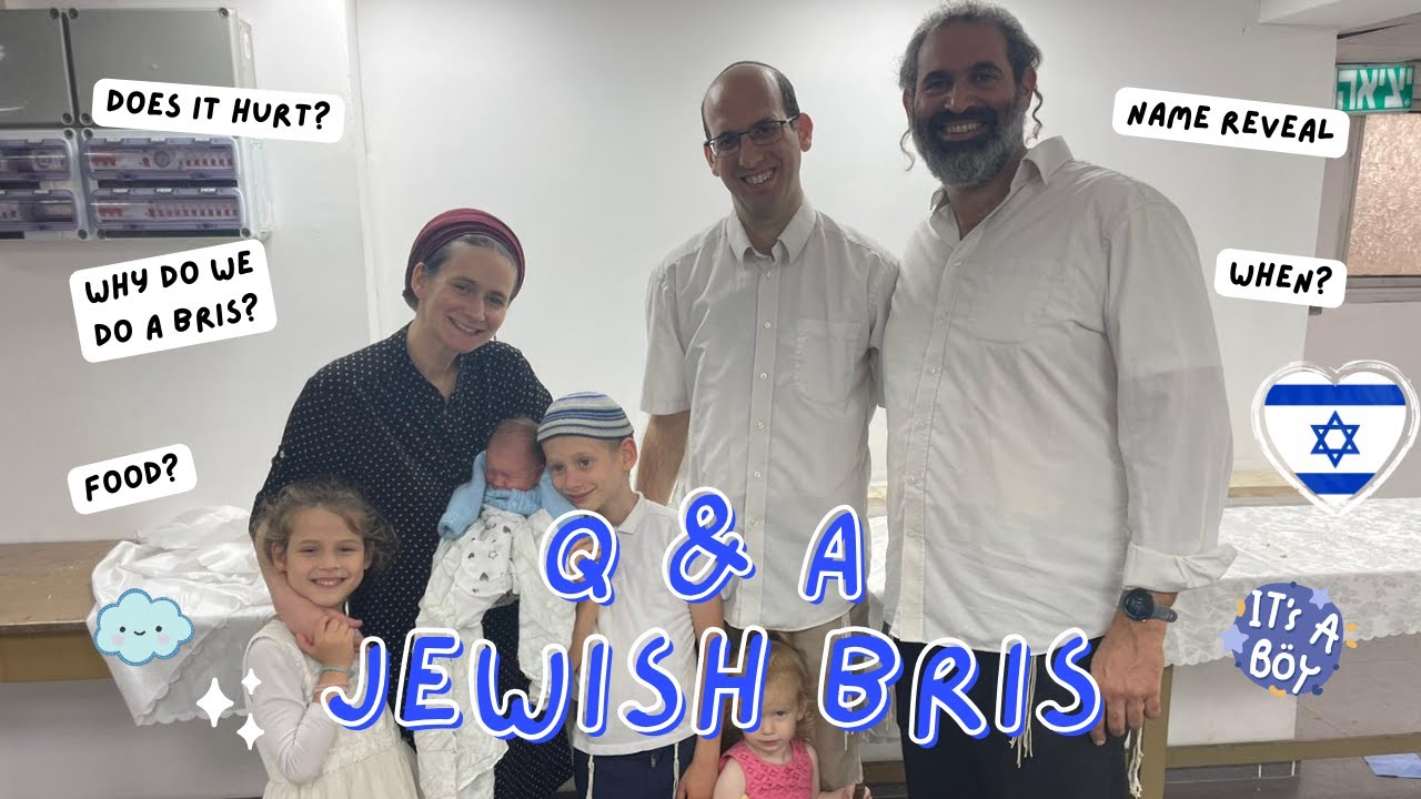 Jewish Bris Mila Q&A + Our Baby's Israeli Hebrew Name Reveal