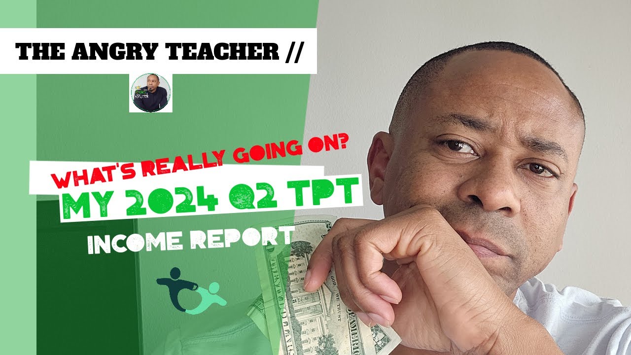 MY TPT 2024 Q2 INCOME REPORT || TEACHERVLOG ||