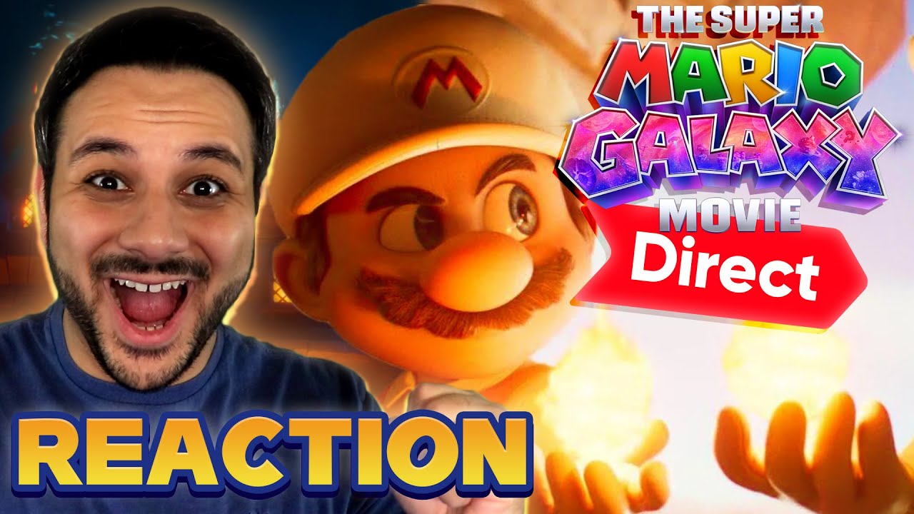 Mario Galaxy Movie Direct Reaction - 1.25.2026