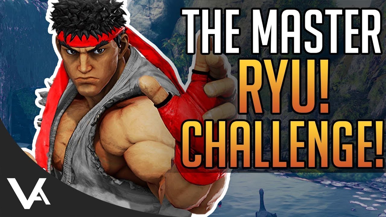 SFV - The Master, Ryu! Hardest Boss Yet!? Extra Battle Challenge For Street Fighter 5 Arcade Edition