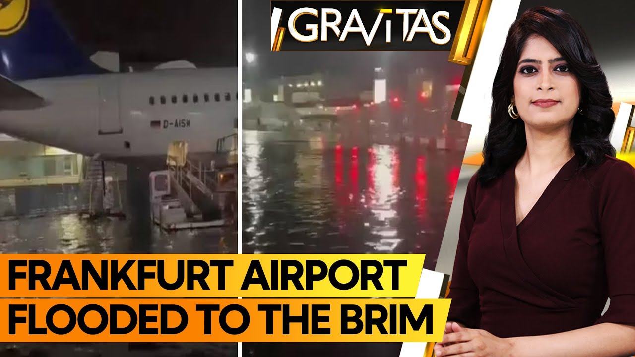 Gravitas: Germany's biggest airport hit by a severe storm