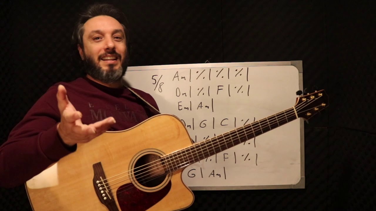 Gitar Dersi - Sarı Gelin - (Akor & Ritim)