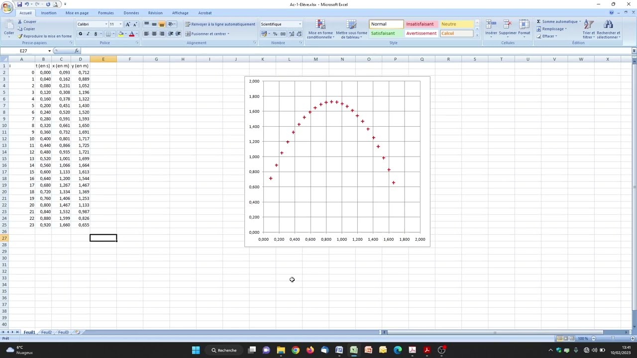 Didacticiel : Utilisation de Excel pour faire des calculs r&eacute;p&eacute;titifs