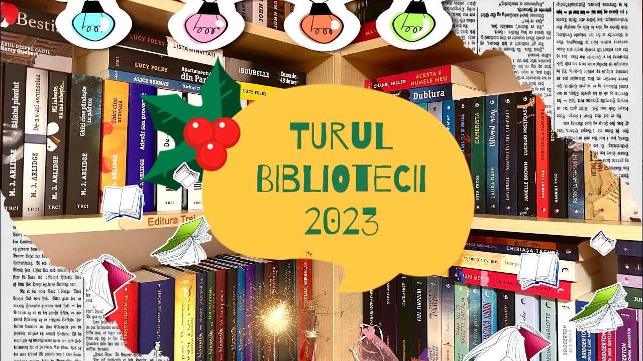 TURUL BIBLIOTECII 2023 📚|Toate cărțile mele|