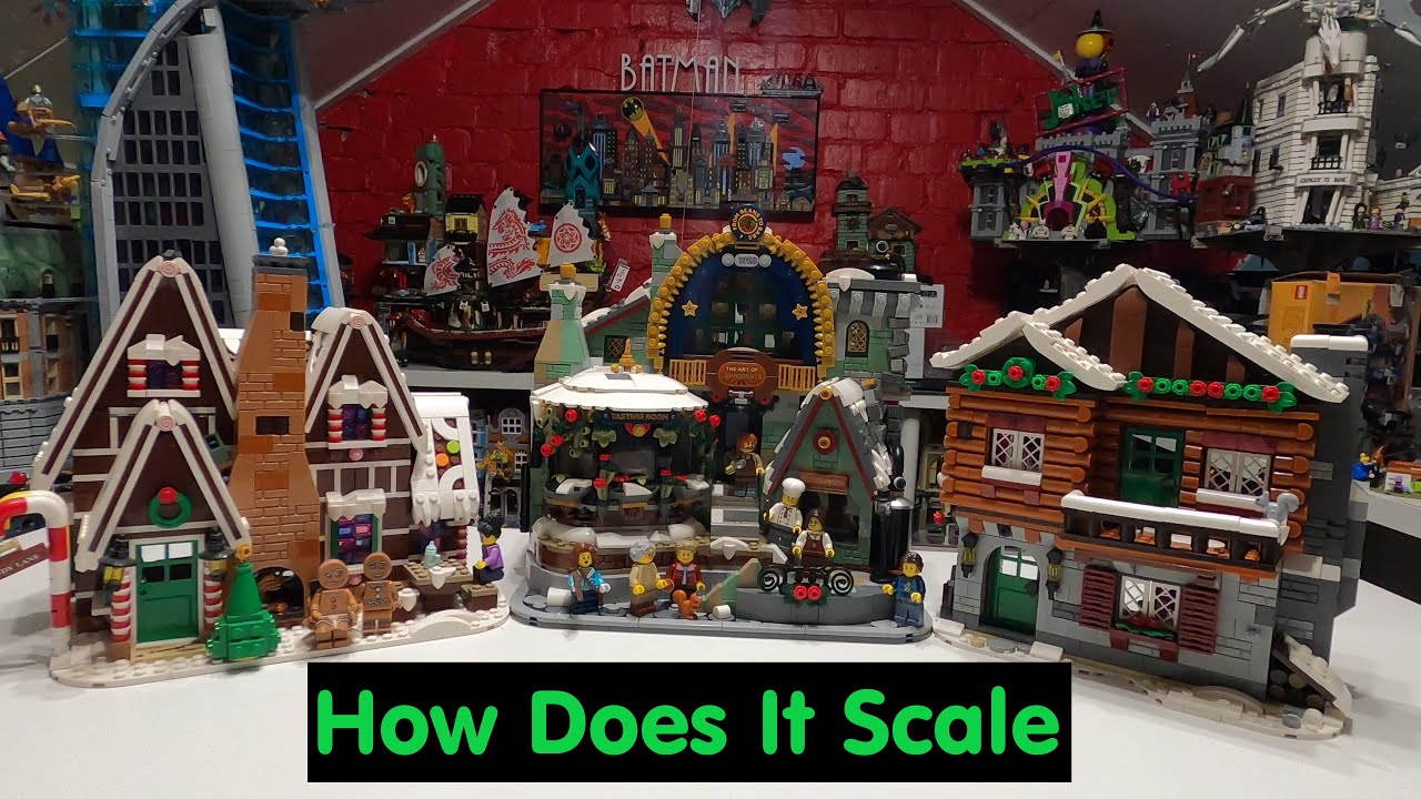Обзор набора LEGO Bricklink «Искусство шоколада» | Как он масштабируется?