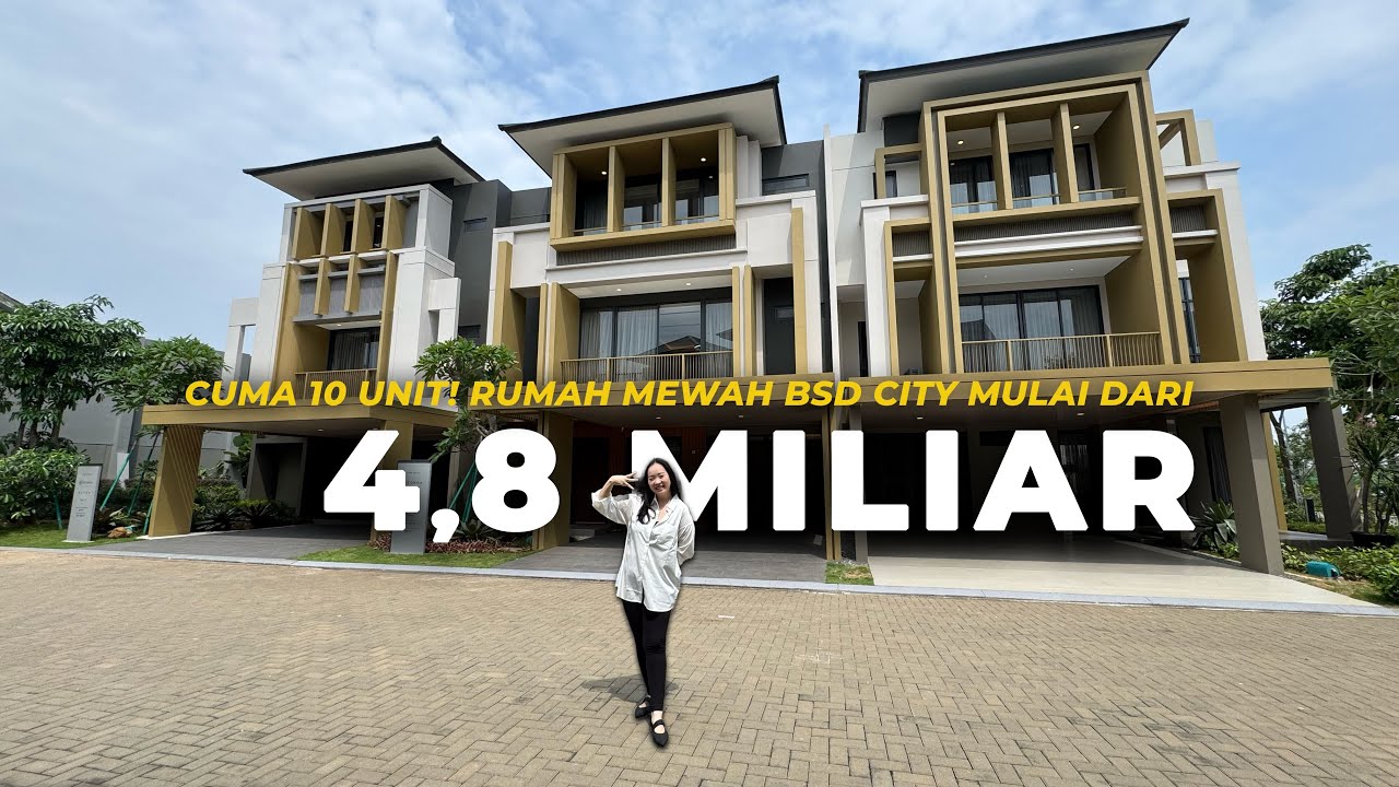 Rp 4.8M | Rumah Premium BSD CIty Sebrang Mall Estvara | Limited Only