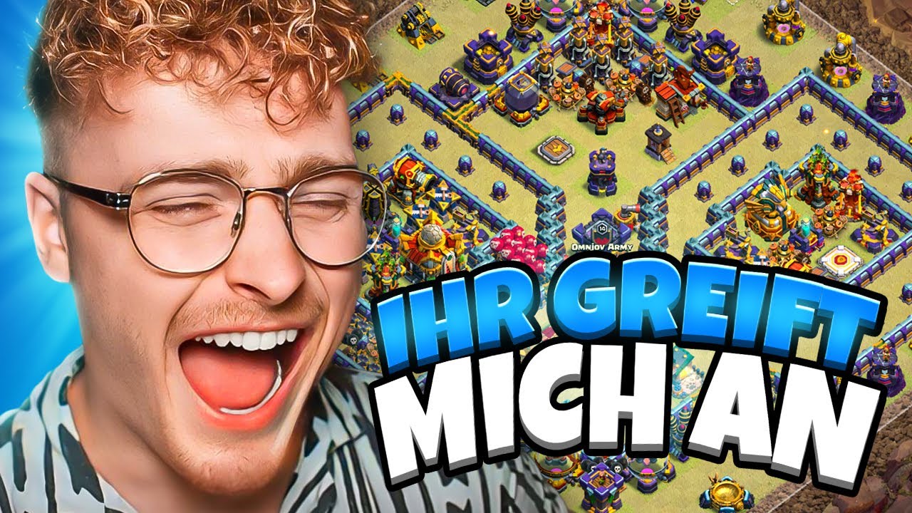 SEHR STARKE RATHAUS 16 BASE?! 😱 | IHR GREIFT MICH AN in CoC