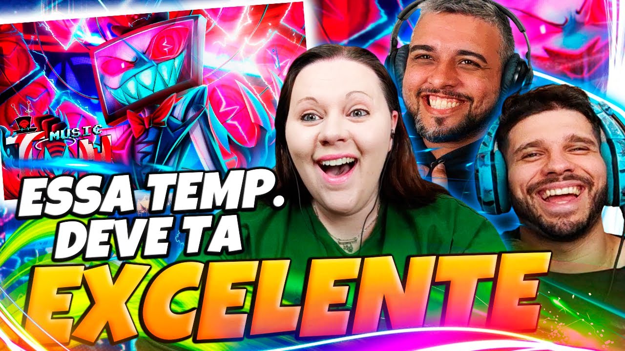 Mais Claro | Vox (Hazbin Hotel) | Papyrus Da Batata | Family Reacts