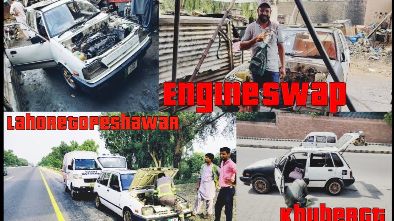 Engine swap | Khyber breakdown | Lahore to Peshawar | Moterway