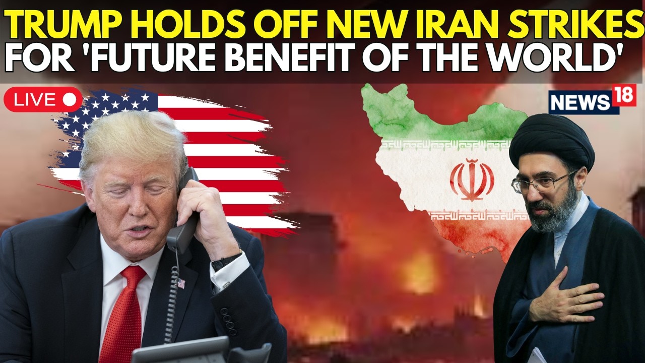 US IRAN WAR LIVE | Trump Halts Iran Strike Plans, Claims Deal Framework Reached | Hormuz | N18G