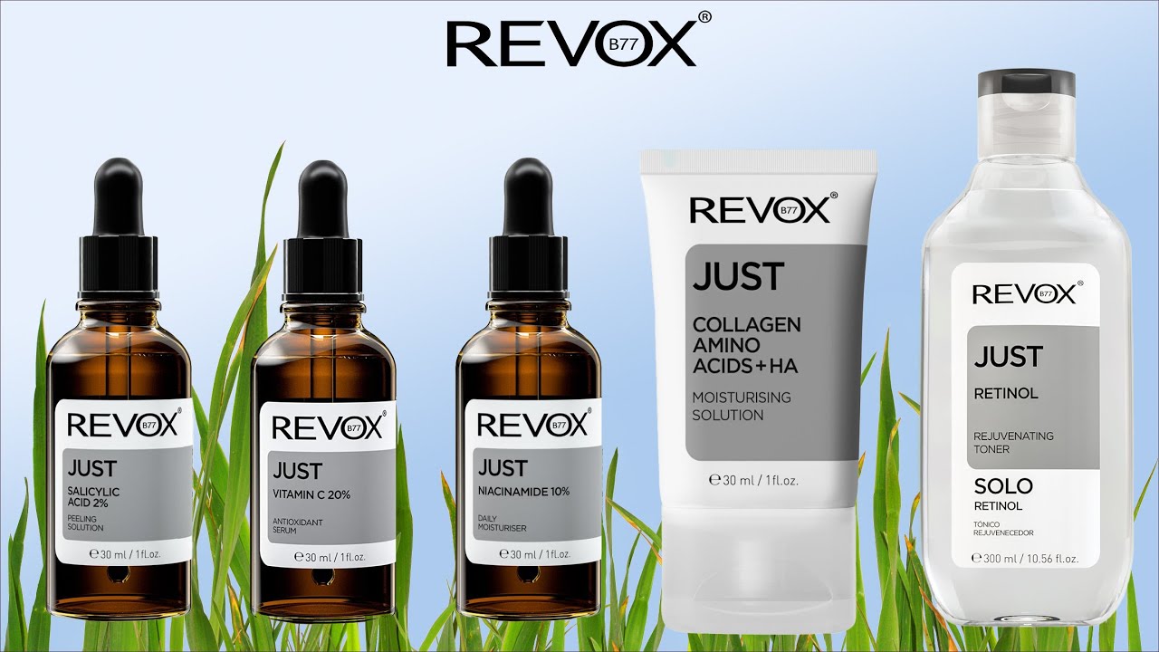 REVOX JUST : SÉRUMS VITAMINA C, NIACINAMIDA, SALICÍLICO ...