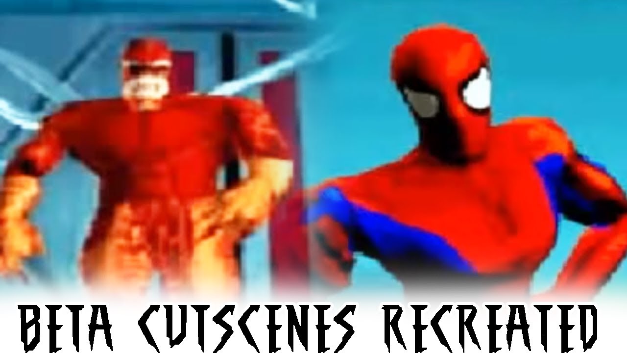 Spider-man PS1 Beta Cutscenes second half Recreated
