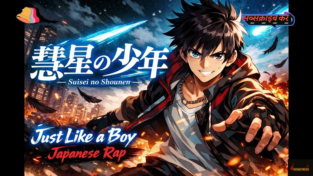 Just Like a Boy – Japanese Rap Anime Song | Suisei no Shounen