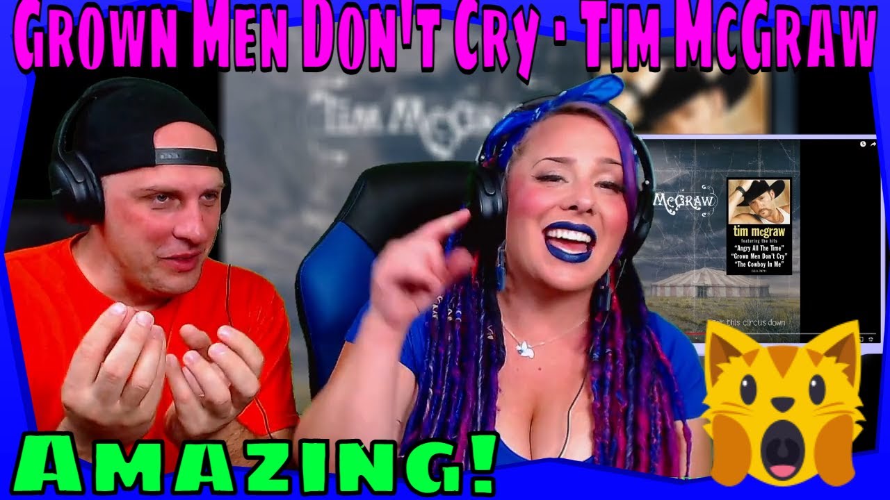 #REACTION Grown Men Don't Cry · Tim McGraw | THE WOLF HUNTERZ REACITONS