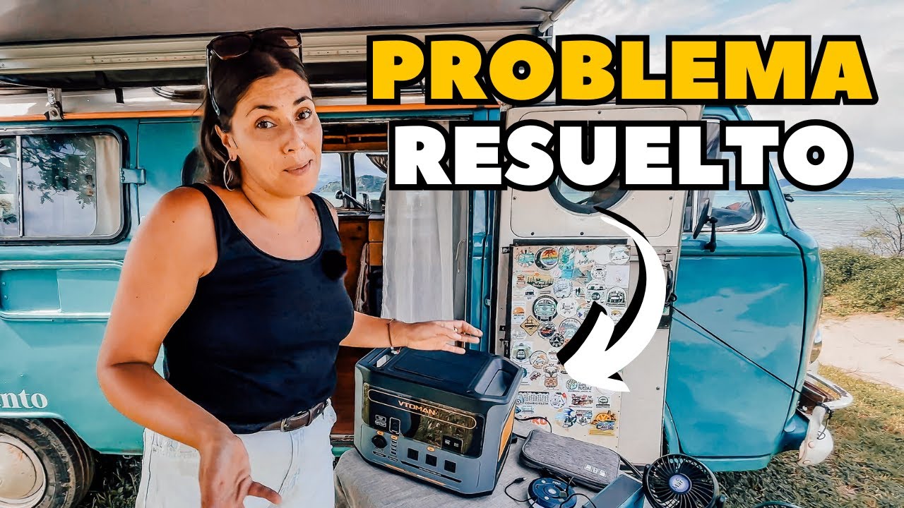 👆🏽ESTO te va a SOLUCIONAR la VIDA EN VIAJE [VTOMAN FlashSpeed 1500 + PANEL SOLAR 200W pro]