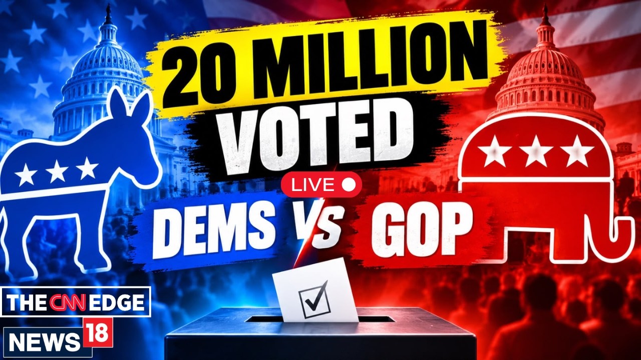 US Midterms 2026 LIVE | 20 Million Votes Cast As Democrats And Republicans Battle | Trump | N18G