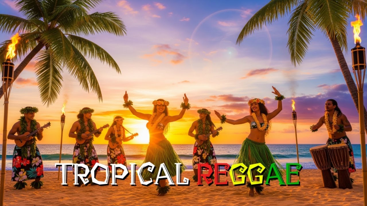 Paradise Reggae Vibes 🌺 Tropical Island Grooves for Relaxation, Joy & Sunny Fun