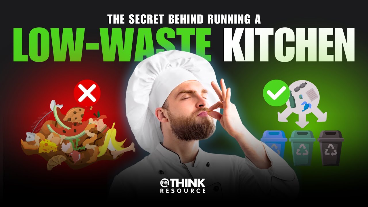 The Secret to Running a Low-Waste Kitchen♻️| Waste Diversion Tips for Restaurants | Rethink Resource