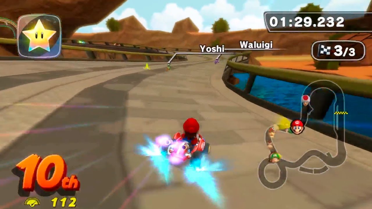 Mario Kart Wii Deluxe v9.5 - Race HUD [Mario Kart World]
