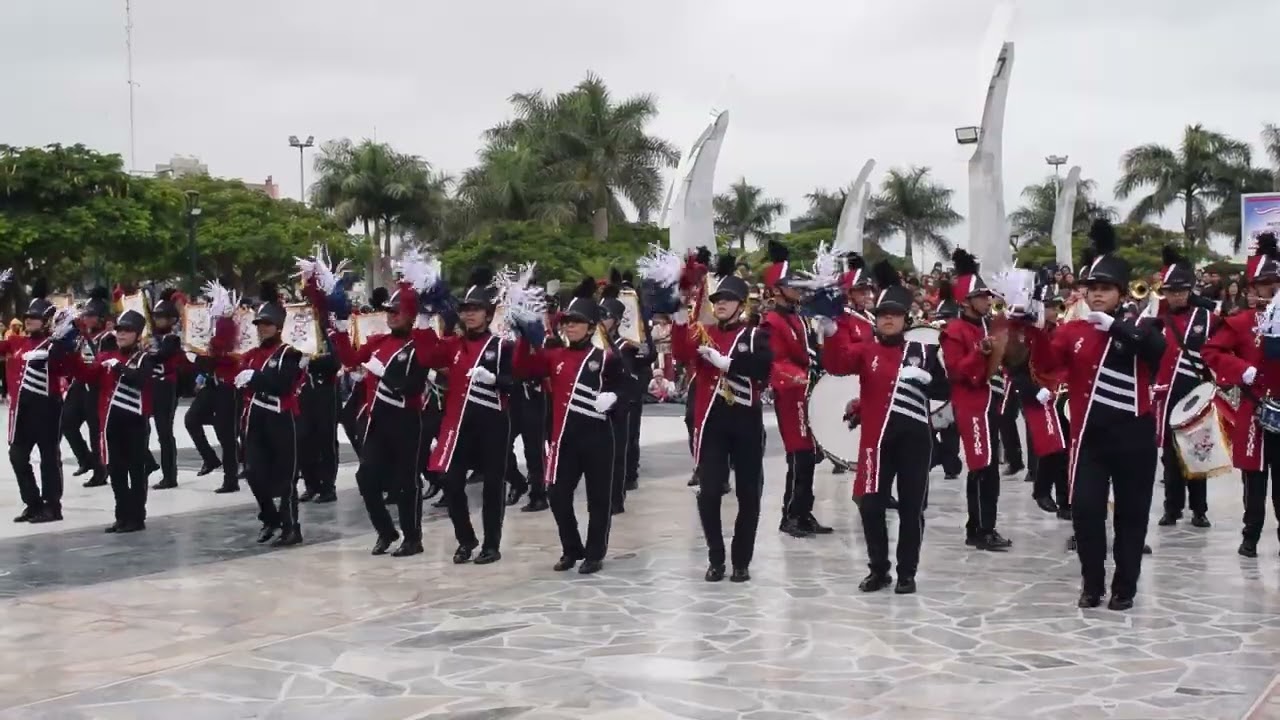 BANDA RITMICA DE ALUMNOS DE LA IEP SEÑOR ES MI PASTOR (NUEVO CHIMBOTE) 26 MAY 2024