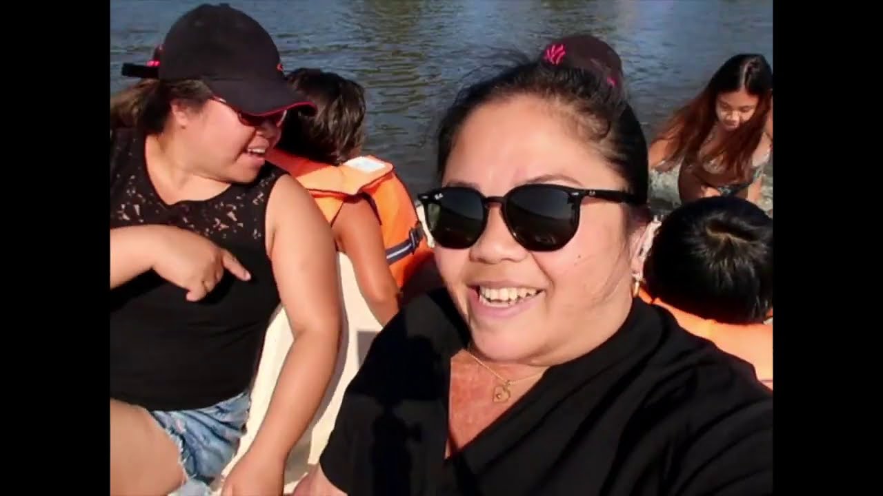 Paddle boat under the sun
