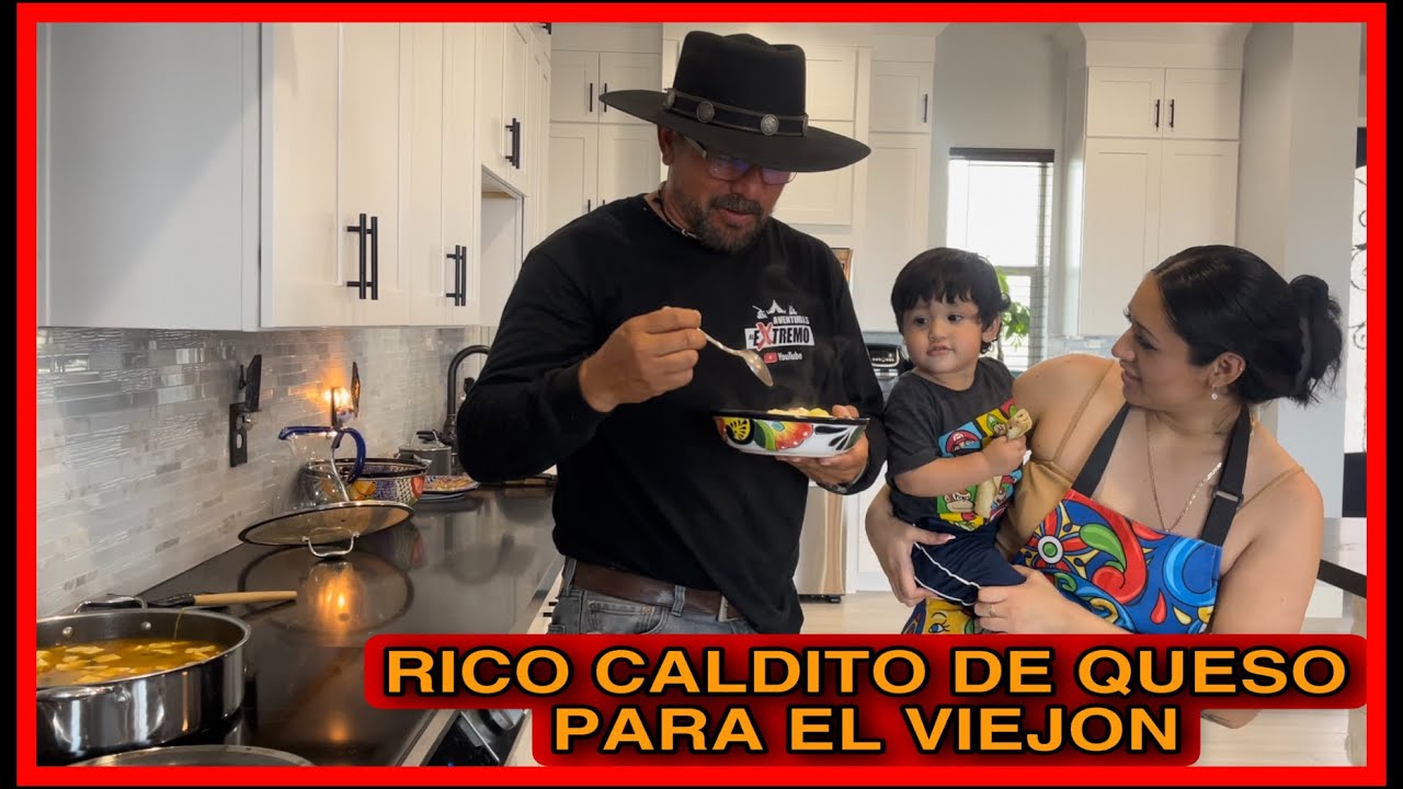 COCINA CON EVELYN 3. CALDO DE QUESO RANCHERO MMMM 😋 DIJO MI PA✌🏼👩🏻