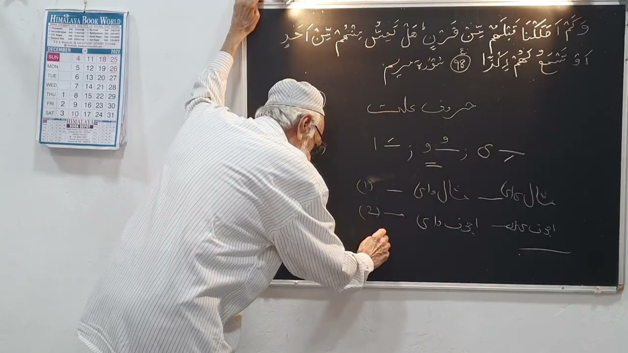 Arabic Grammar - Lesson No 75 - Vowels Huroof e Illath