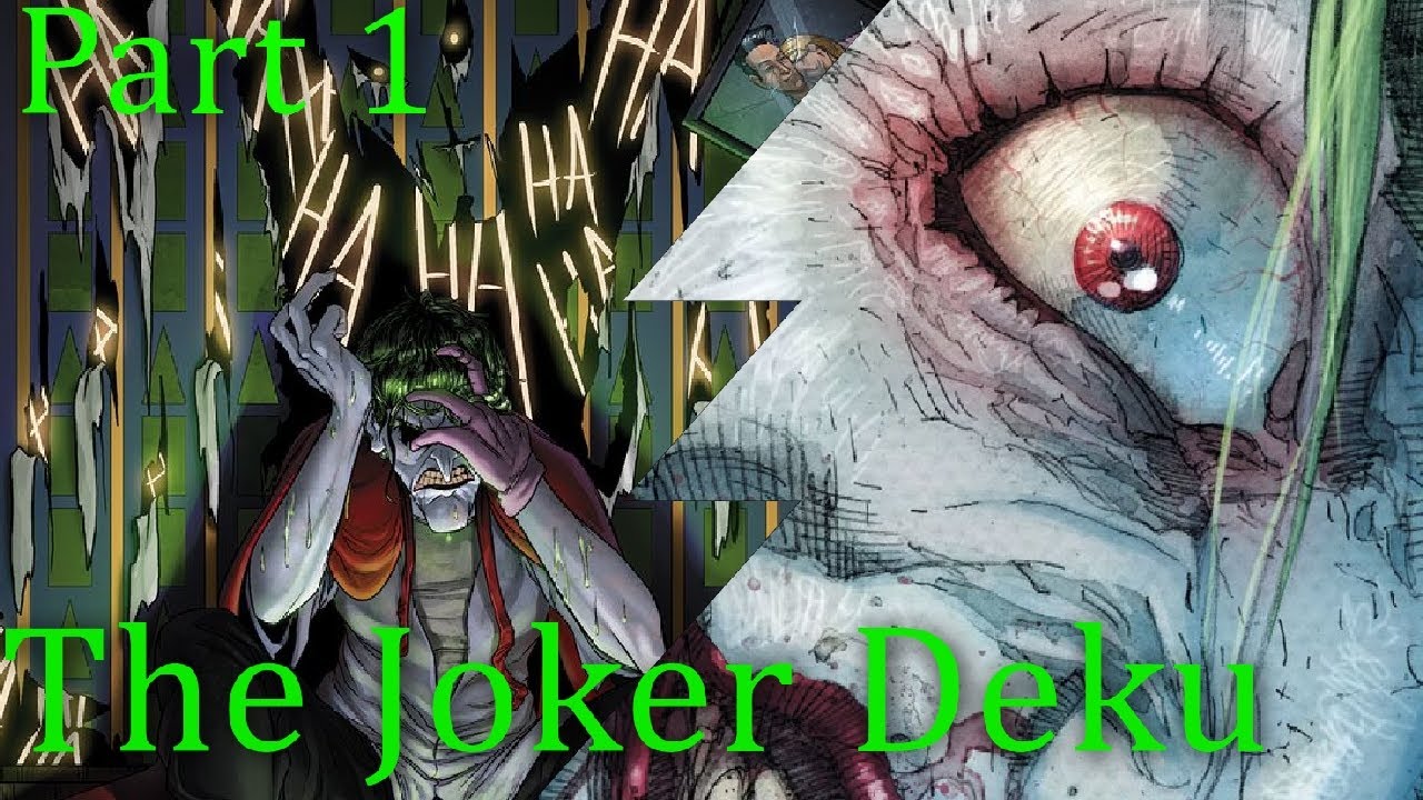 The Joker Deku // All it takes is one bad day // Part 1 // DEKU TEXTING STORY 