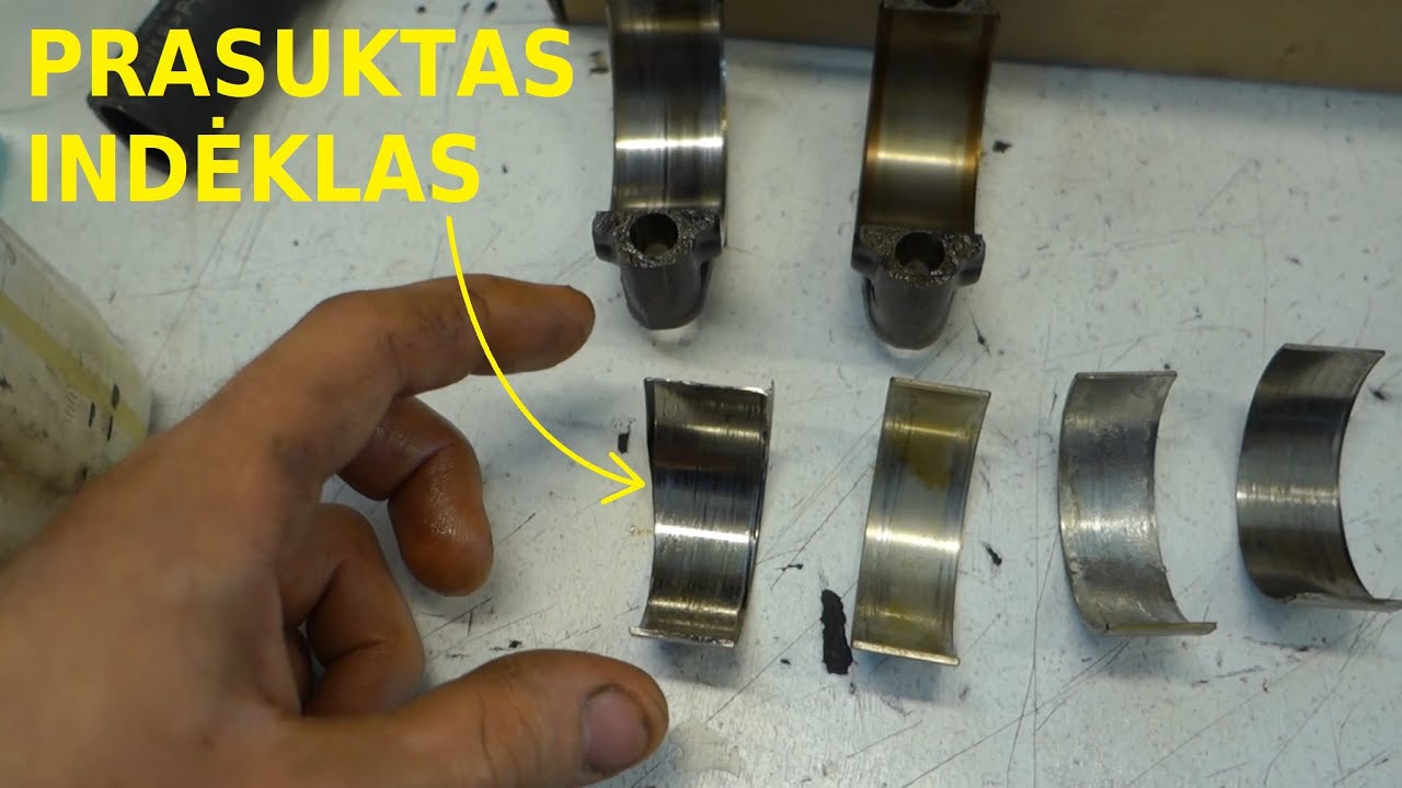 Žemas tepalo lygis = kapitalinis remontas Volvo T5 2.5l Turbo