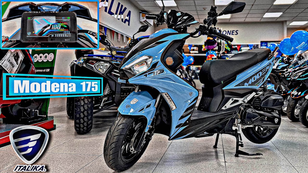 ¡Está Motoneta De Italika Es Una Locura!😳😱🤯|MODENA 175cc 2026🔥
