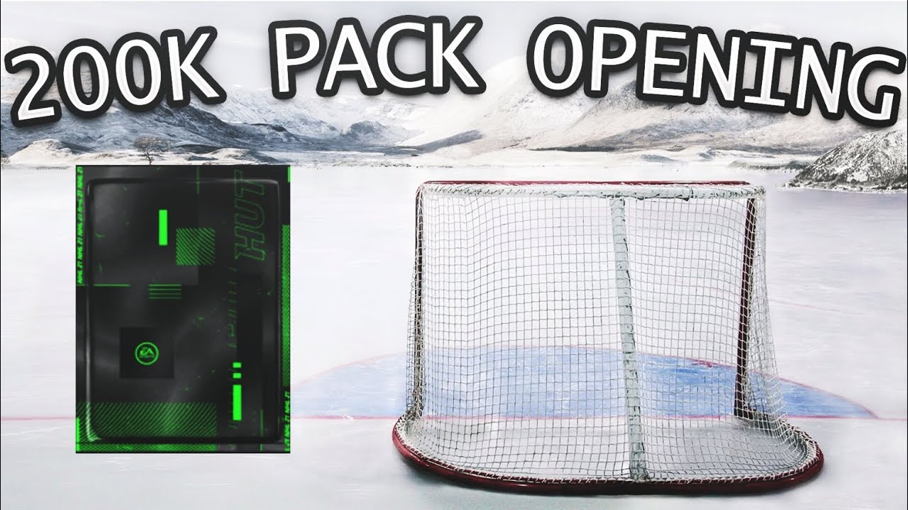 HUGE 200K PACK OPENING THESE PACKS ARE GOOD! NHL 21 HUT