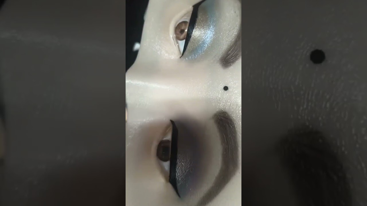 eye makeup 🤩🤩🤩🤩 student work ❤❤❤ beautiful makeup
