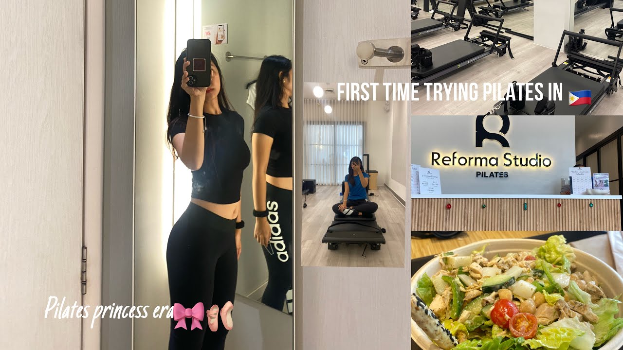 first time trying pilates🎀🩰(philippines)