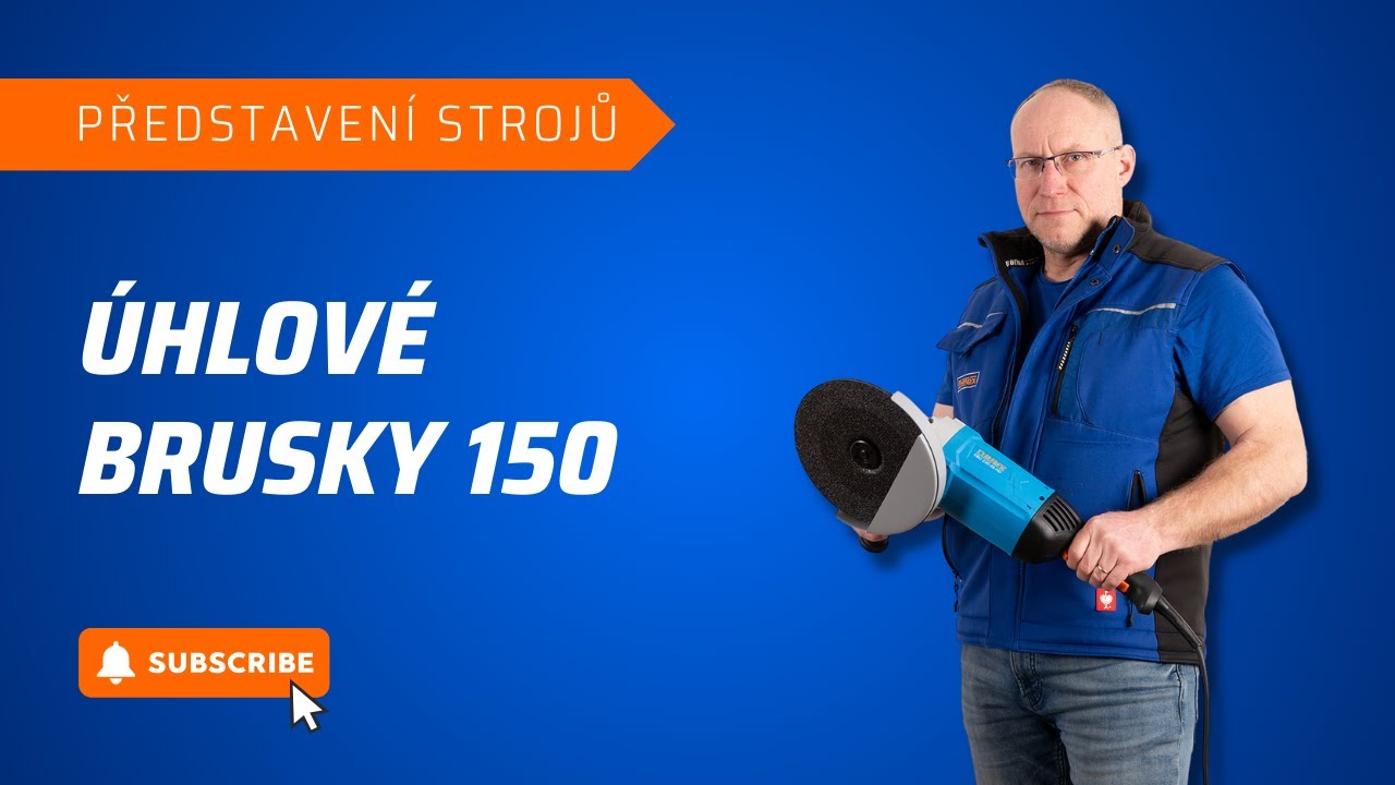 Úhlové brusky 150 od Narexu - EBU 150-14 CEA, EBU 150-16, EBU 15-16 C, EBU 15-16 CA