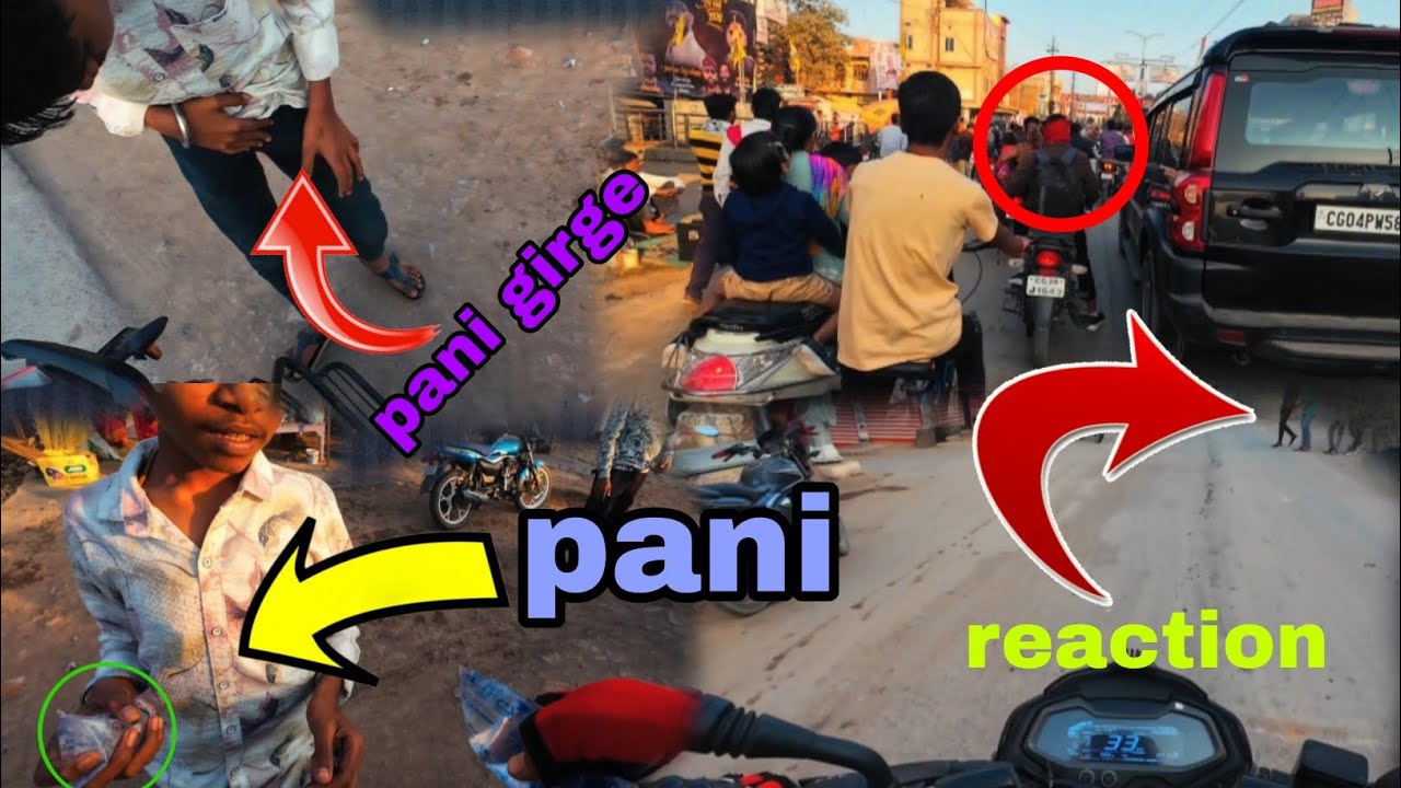 Trefic jaam ho gaya pani gira to pent bhing gaya dukan me fata huaa pani paooj de diya tha beg gaya