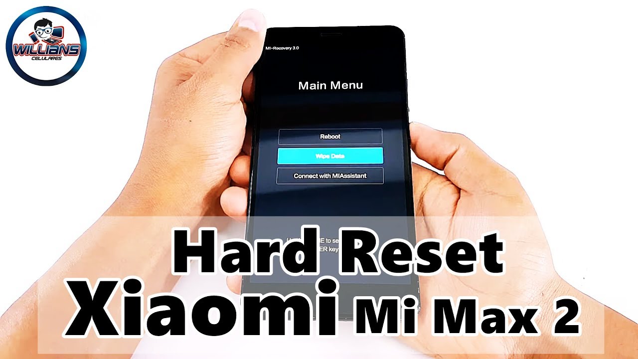 Hard Reset Xiaomi Mi Max 2, Como formatar, Restaurar