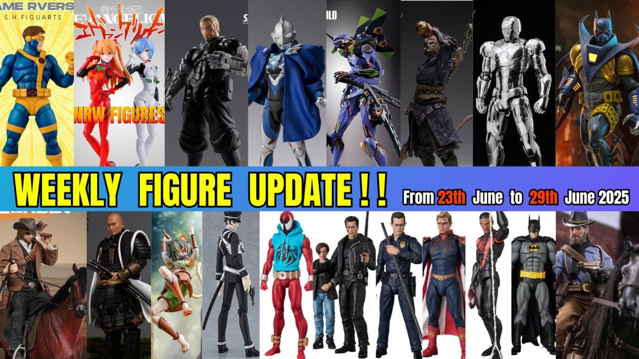 Figure News Update from 23rd Jun to 29th Jun 2025!!! Mafex, S.H.Figuarts, InArts,  Figma & Hot Toys