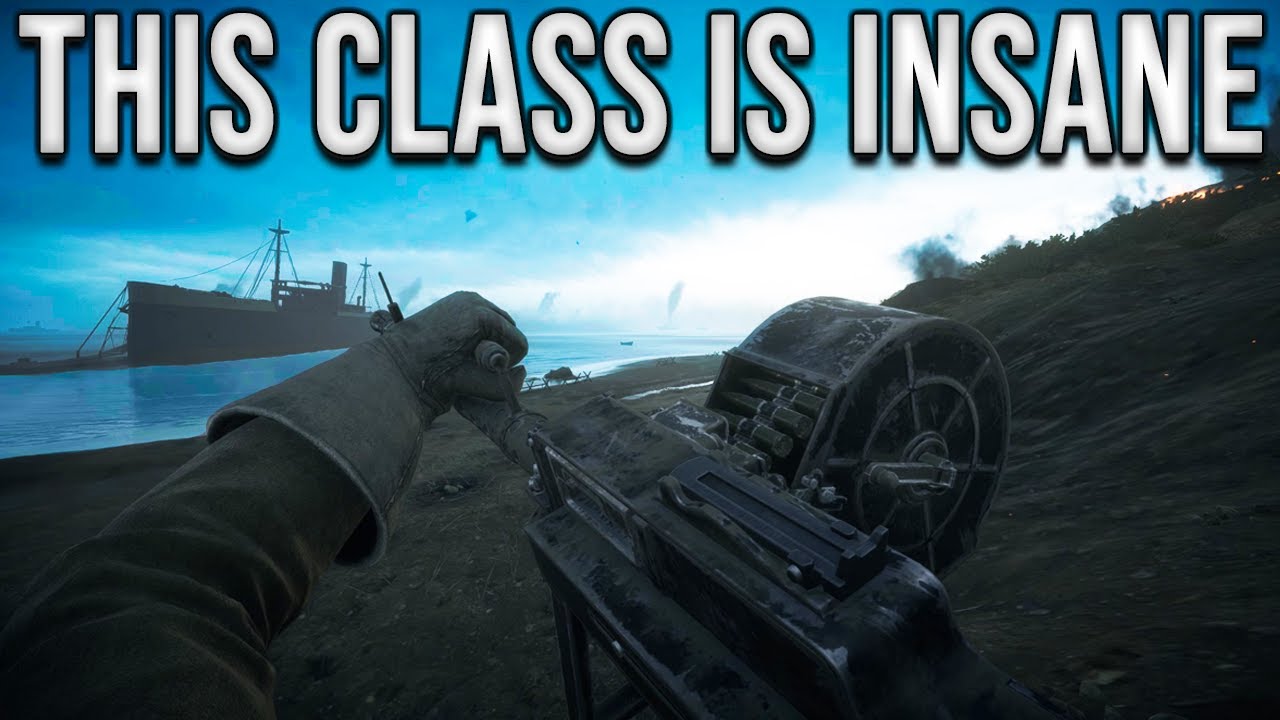 Battlefield 1 Support Class is the BEST we had...