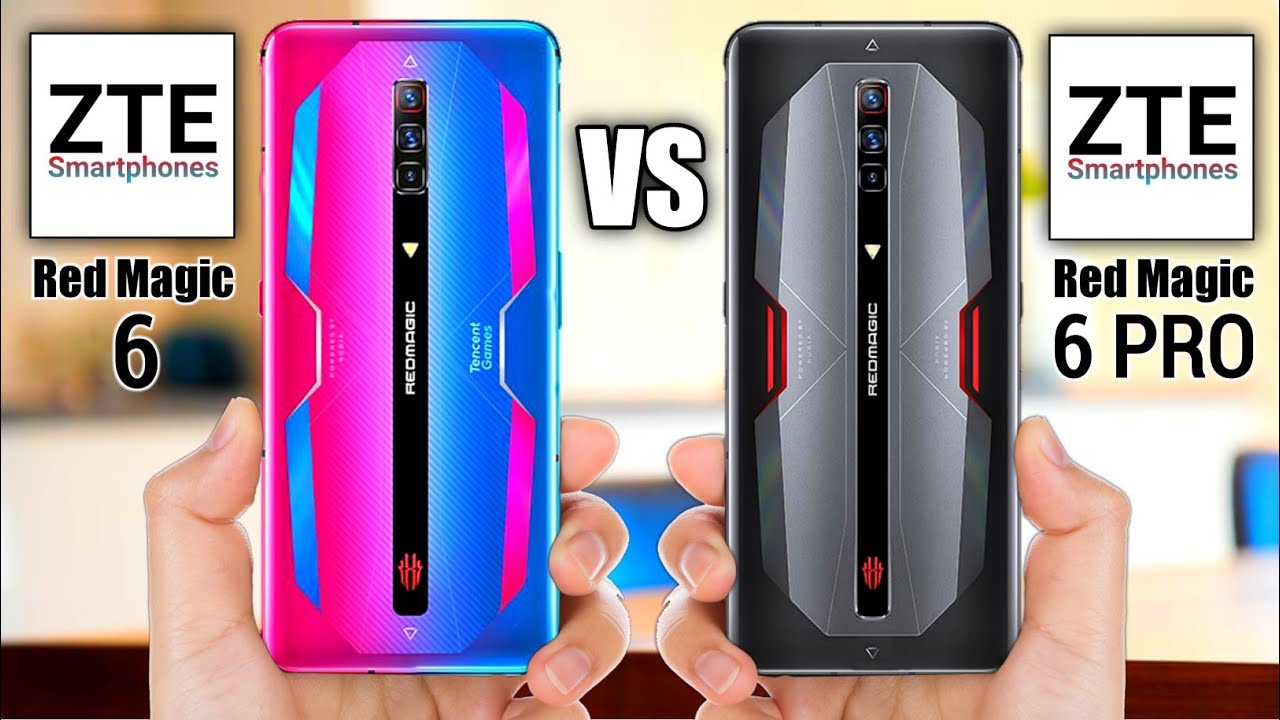 ZTE nubia Red Magic 6 VS ZTE nubia Red Magic 6 Pro l Comparison