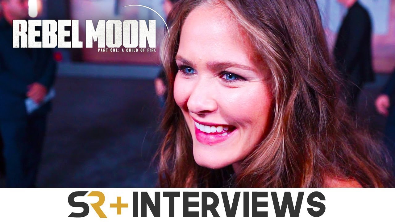 Charlotte Maggi Talks Rebel Moon Part 1 On The Red Carpet