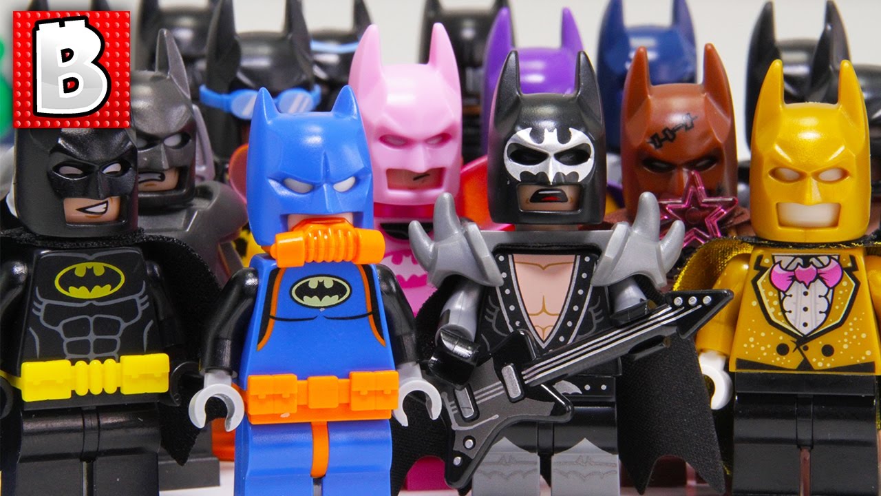 Every LEGO Batman Minifigure Ever Made!!! 2017 Collection Update!