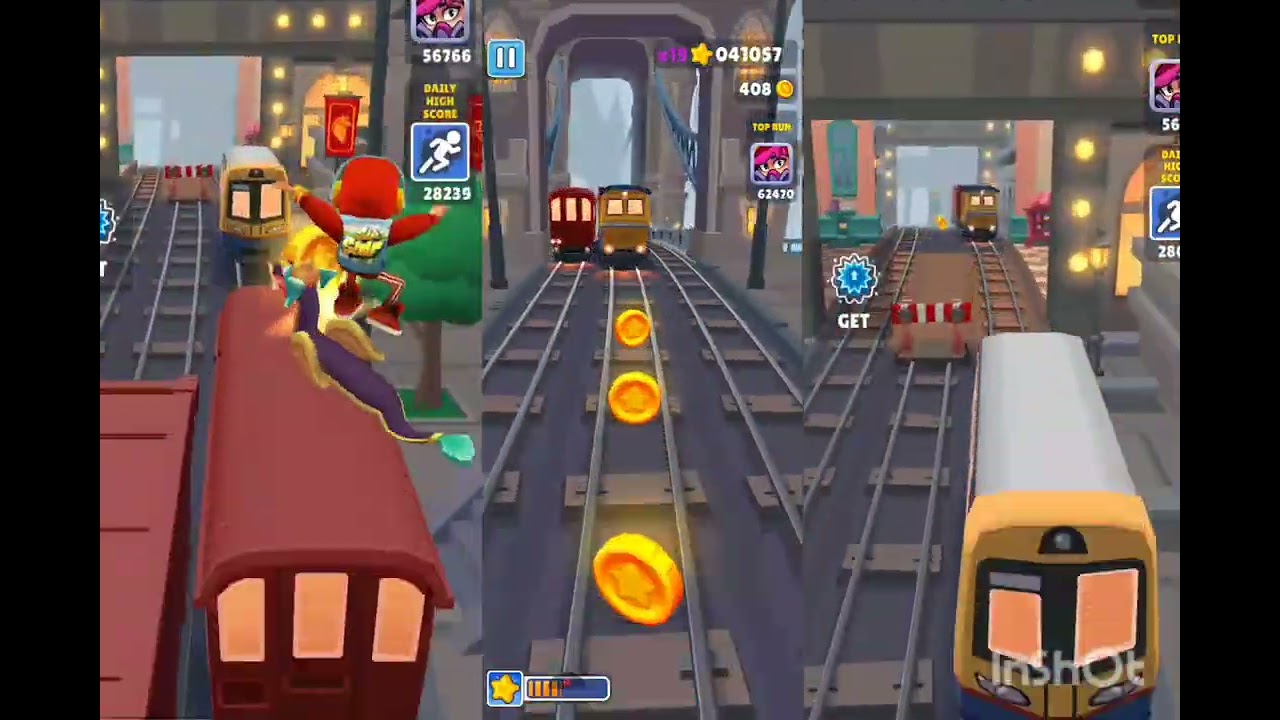 SUBWAY subway 🚇 Game 🎯🎮 play ⏯️▶️ please like and share and subscribe 