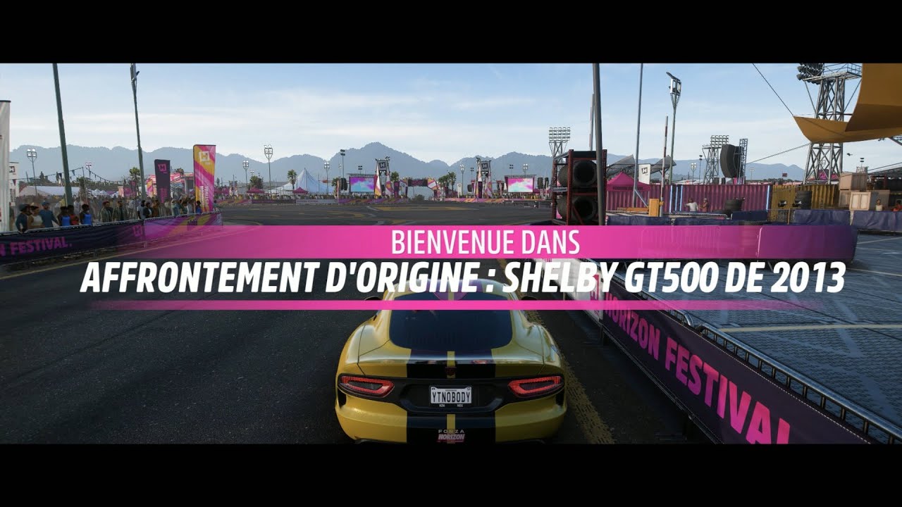 #fh5  LE TEST - AFFRONTEMENT D'ORIGINE SHELBY GT500 DE 2013 - FORZA HORIZON 5