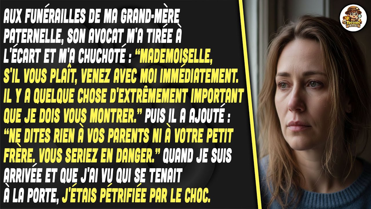 Aux Obsèques, Un Avocat M'a Dit De Le Suivre : J'ai Vu Qui Attendait À La Porte Noire.